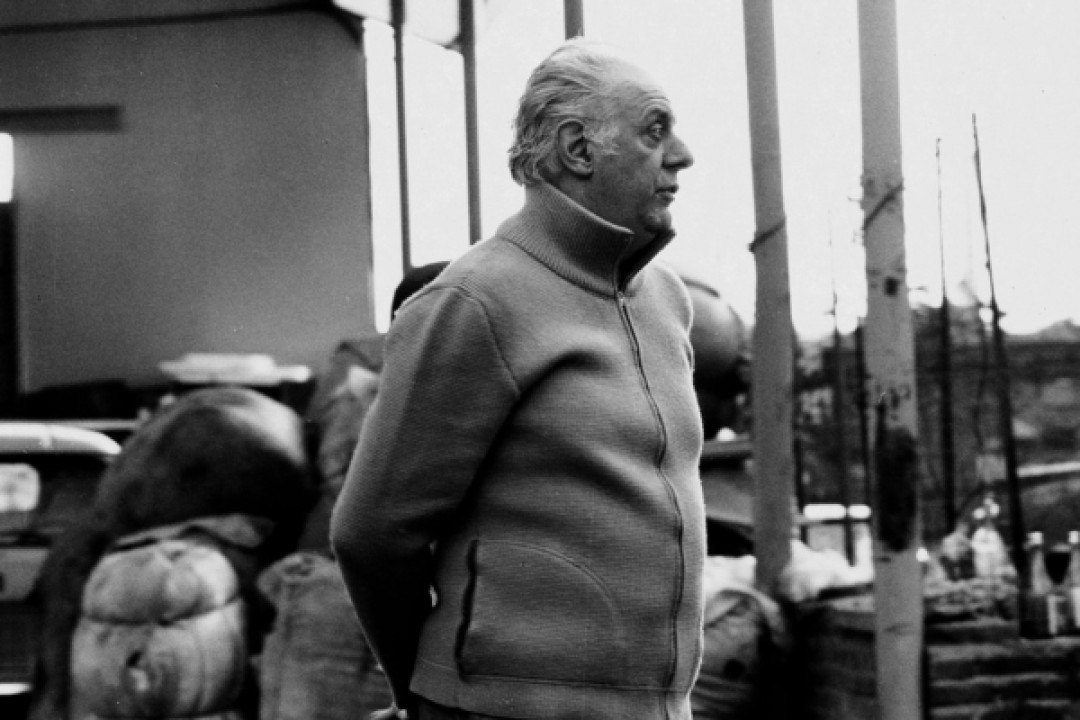 Locandina: Nell'archivio della memoria. Dario Fo a Prato