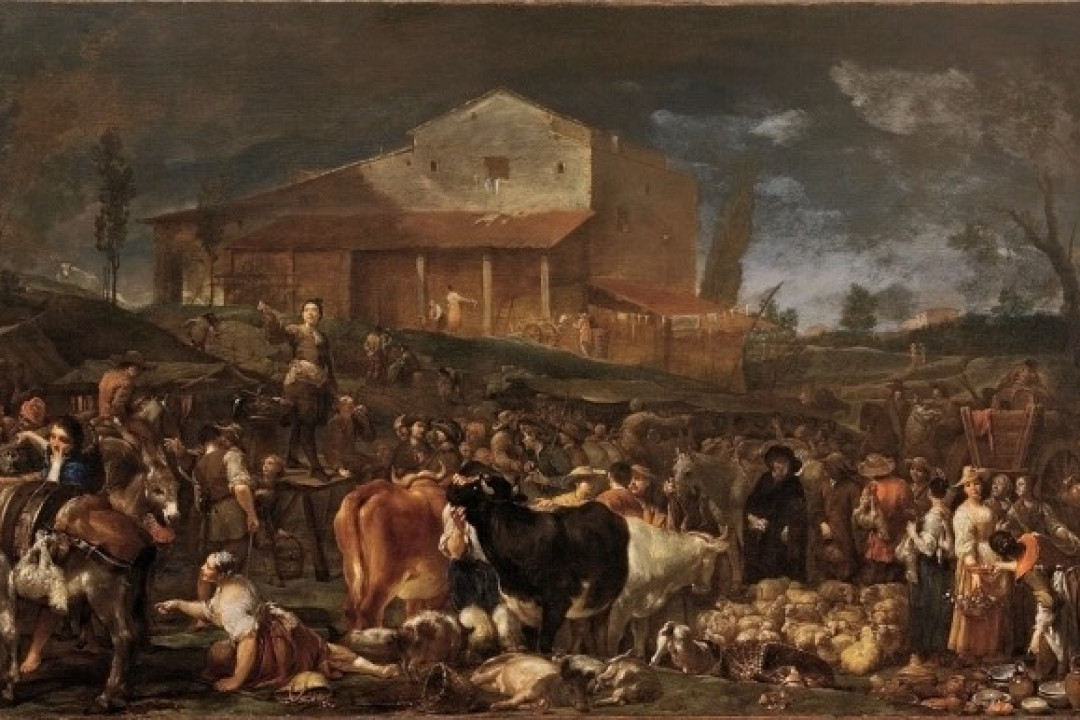 Fiera S. Antonio, Giuseppe Maria Crespi 1709
