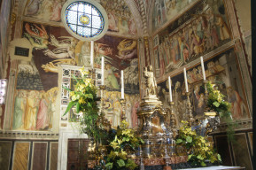 Cappella Sacra Cintola interno del Duomo di Prato