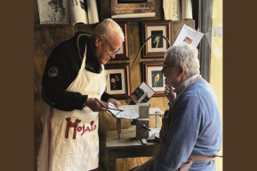 Maestro e allievo. Il commesso fiorentino: un'arte da tramandare