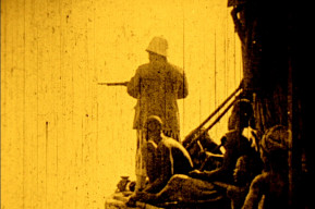 copertina della mostra "La marcia dell'uomo"