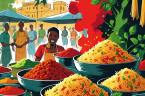 Foto locandina cucina gambiana
