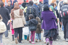 migranti attraversano la rotta balcanica