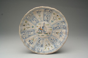 Ceramica o maiolica della collezione Loriano Bertini